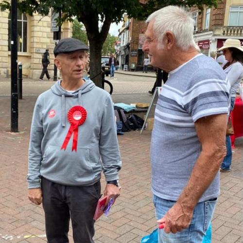 Town Square campaigning 6